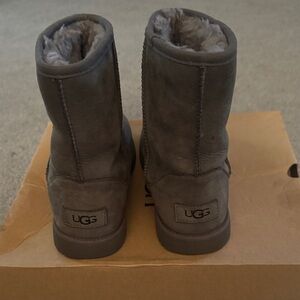 UGG Charcoal Shearling Boots